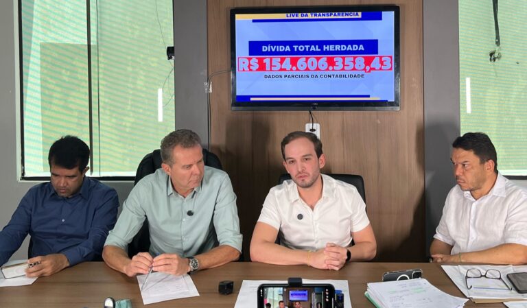 Ouricuri: Victor Coelho revela dívida herdada na prefeitura de R$ 154 milhões; só em 2024 são mais de 38 milhões em débitos