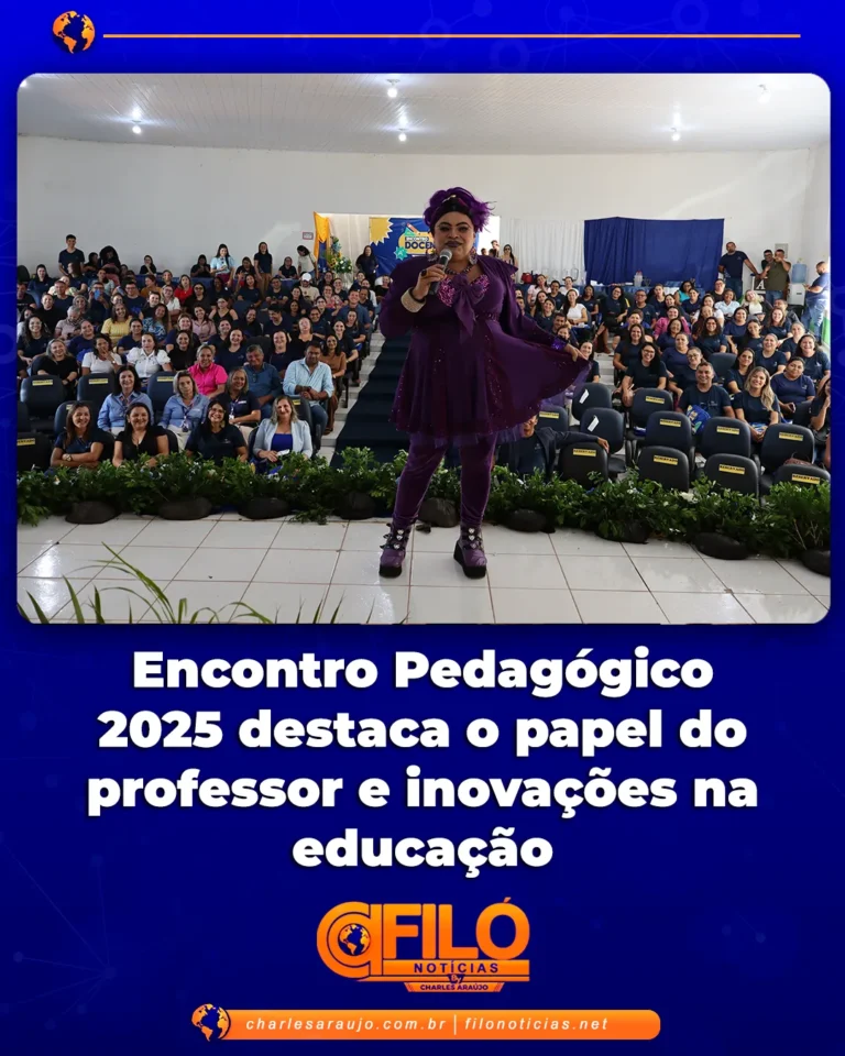 Encontro Pedagógico 2025 de Santa Filomena destaca o papel do professor e inovações na educação