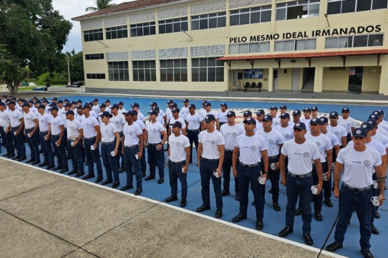Estado convoca 180 candidatos para cursos de formação da PM e do Corpo de Bombeiros