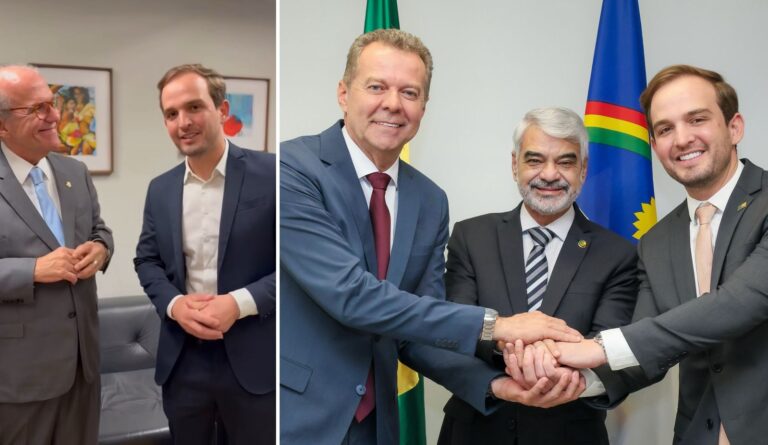 Em busca por investimentos para Ouricuri, Victor Coelho recebe apoio de senadores durante agenda na capital federal