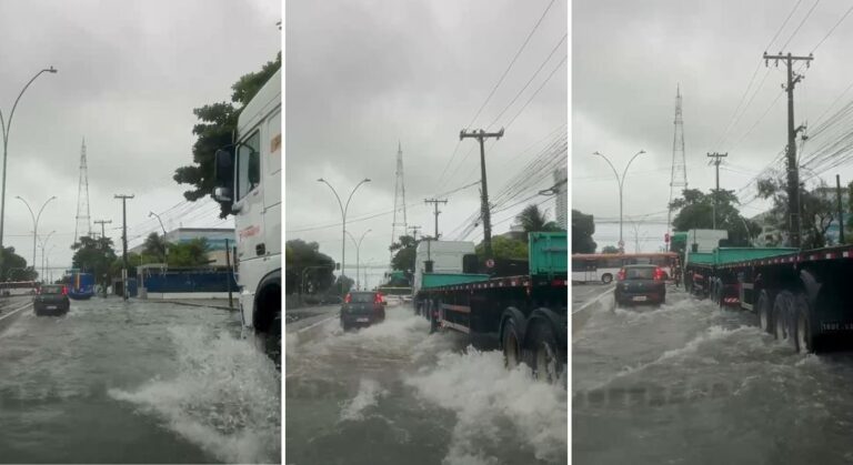Chuvas: Recife acumula mais de 160 mm, suspende aulas e serviços não essenciais