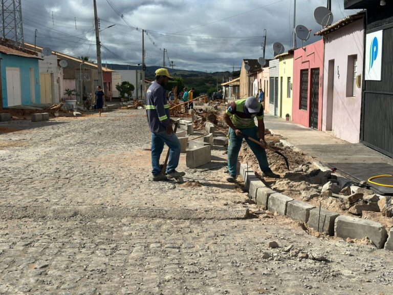 Santa Rita vai receber pavimentação asfáltica em quatro ruas, com investimento de R$ 400 mil