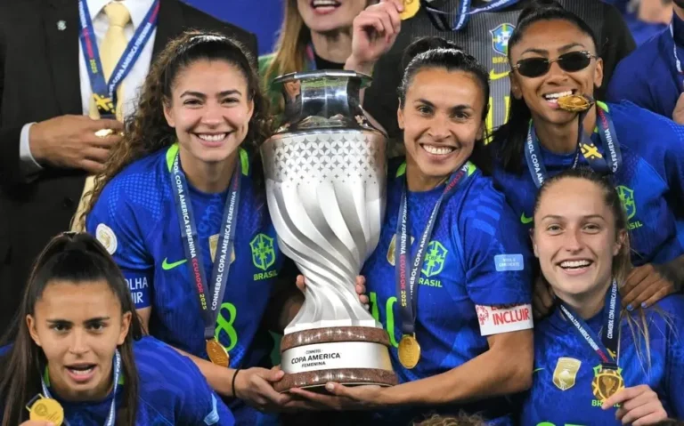 Marta brilha, Brasil vence nos pênaltis e é eneacampeão da Copa América