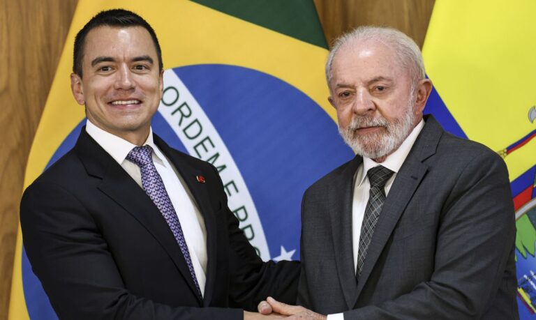 Brasil e Equador firmam acordos de cooperação contra a fome e pobreza