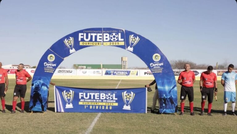 Campeonato Municipal de Futebol 2025 tem início em clima de festa