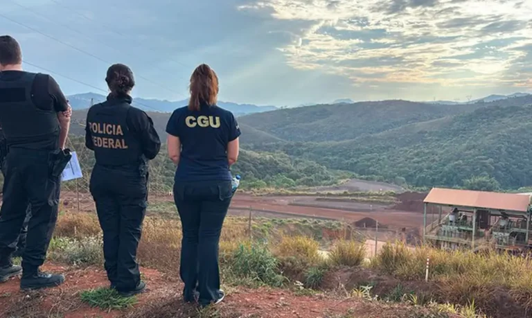PF e CGU realizam operação contra crimes ambientais na mineração