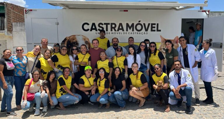 Mutirão veterinário no bairro Nossa Senhora de Fátima é realizado pela Prefeitura de Ouricuri em parceria com a Amparo